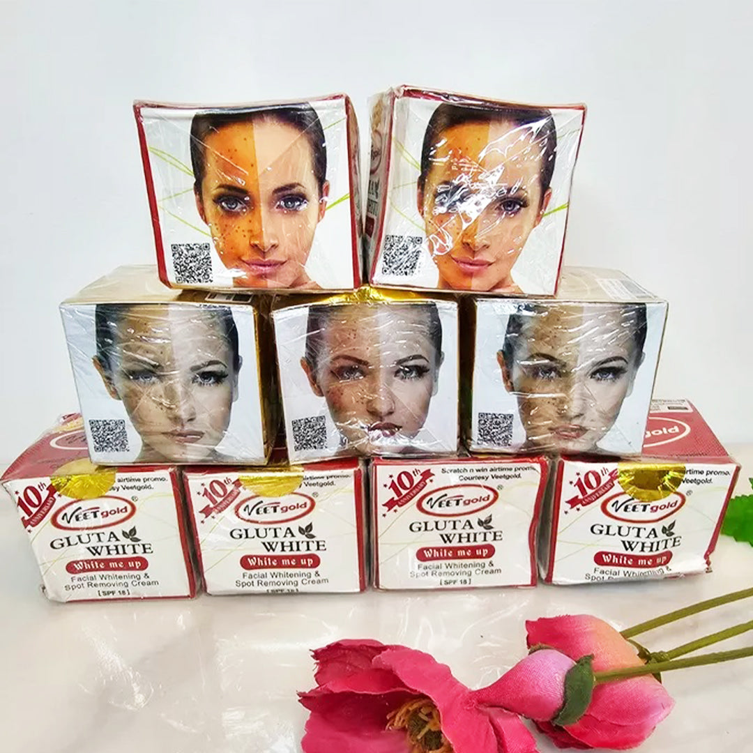 VeetGold Face Spots Cream CARROT, MIX FRUITS & VITAMIN C - GLUTA
