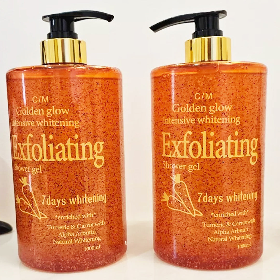 Golden Glow Intensive Whitening Exfoliating Shower Gel