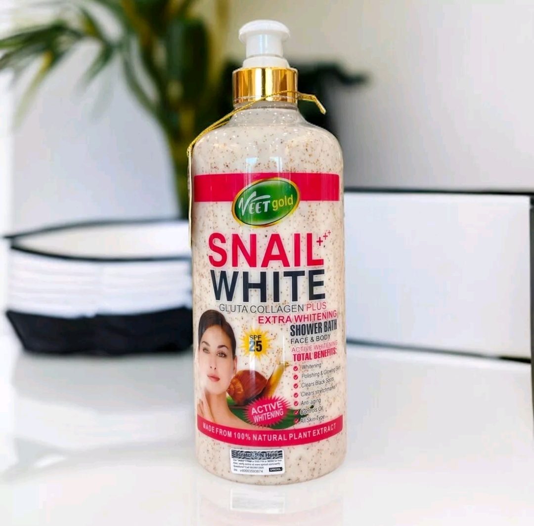 Veetgold Snail White Shower Gel