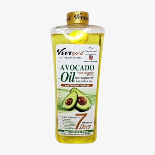 Veetgold Avocado Oil for Face & Body – Veetgold Hydrating and Nourishing Oil for Clear and Healthy Skin