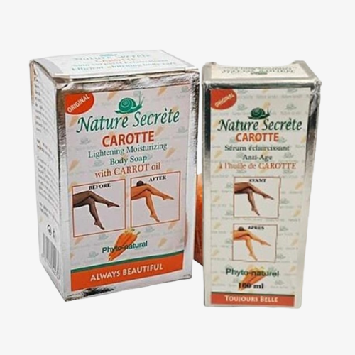 Nature Secrete Carotte Soap & Carotte Oil Set