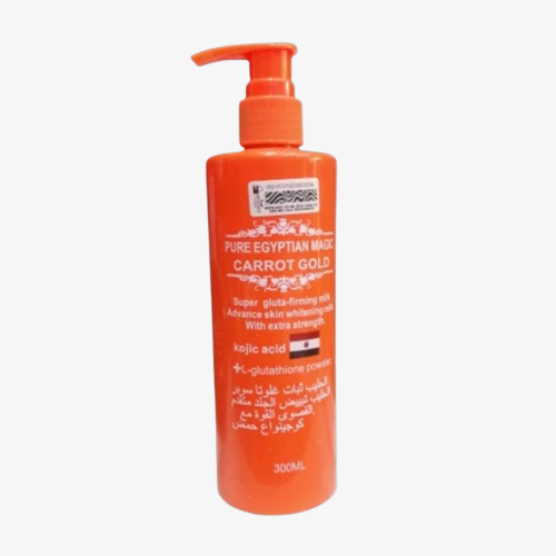 Egyptian Carrot Gold with Kojic Acid Face and Body Lotion