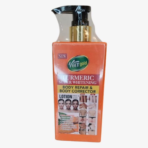 Veetgold Turmeric Super Whitening Body repair & Body Corrector Lotion for Face and Body – lotion improves skin health & glowing