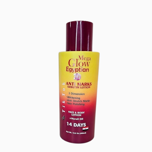 Mega Glow Egyptian 3D Anti-Marks Arbutin Face & Body whitening Lotion