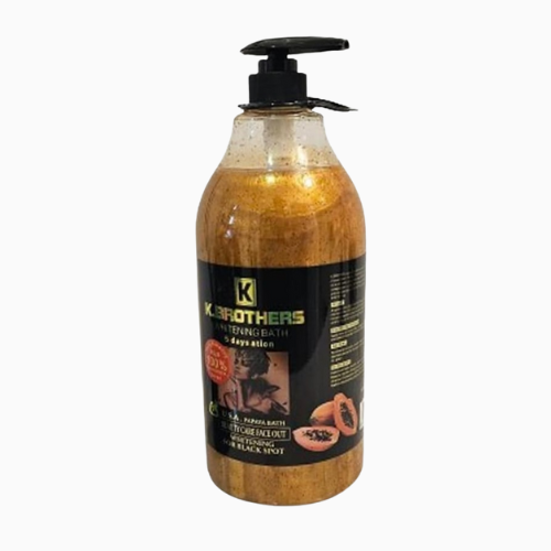 K. Brother Papaya Shower Gel 1pcs, Enriched with Natural Papaya Extract