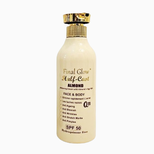 Final Glow Halfcast Almond Lotion