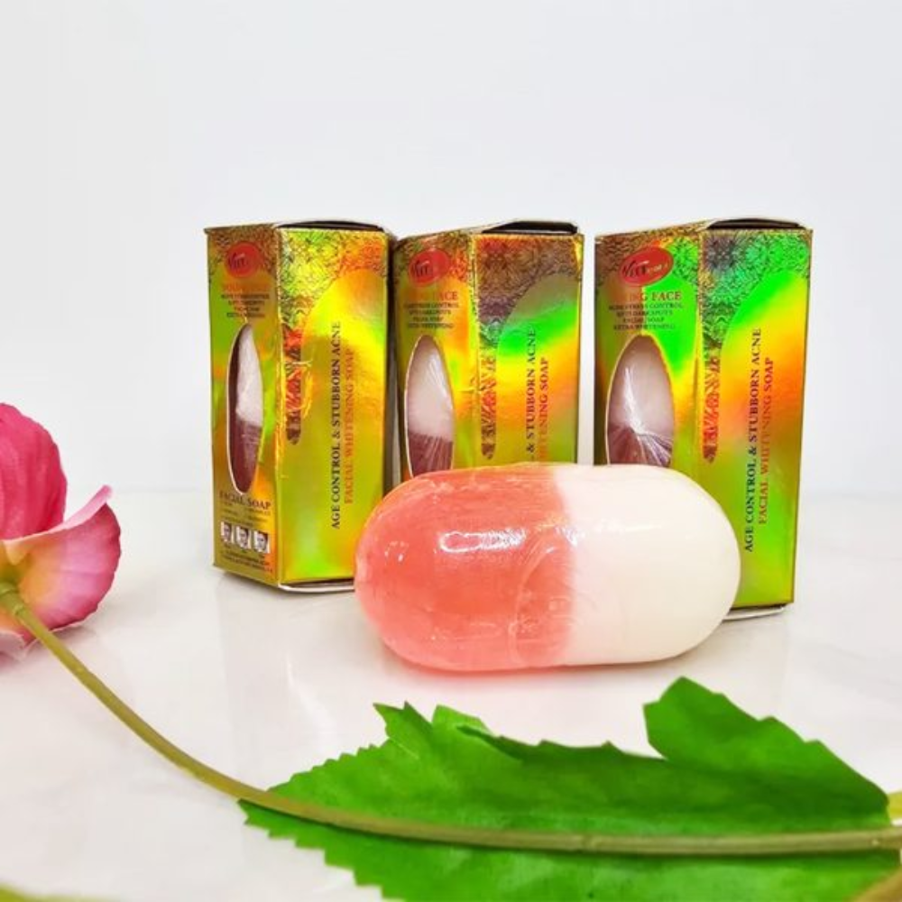 Veetgold Young Face Facial Acne stress control anti spot Whitening Soap