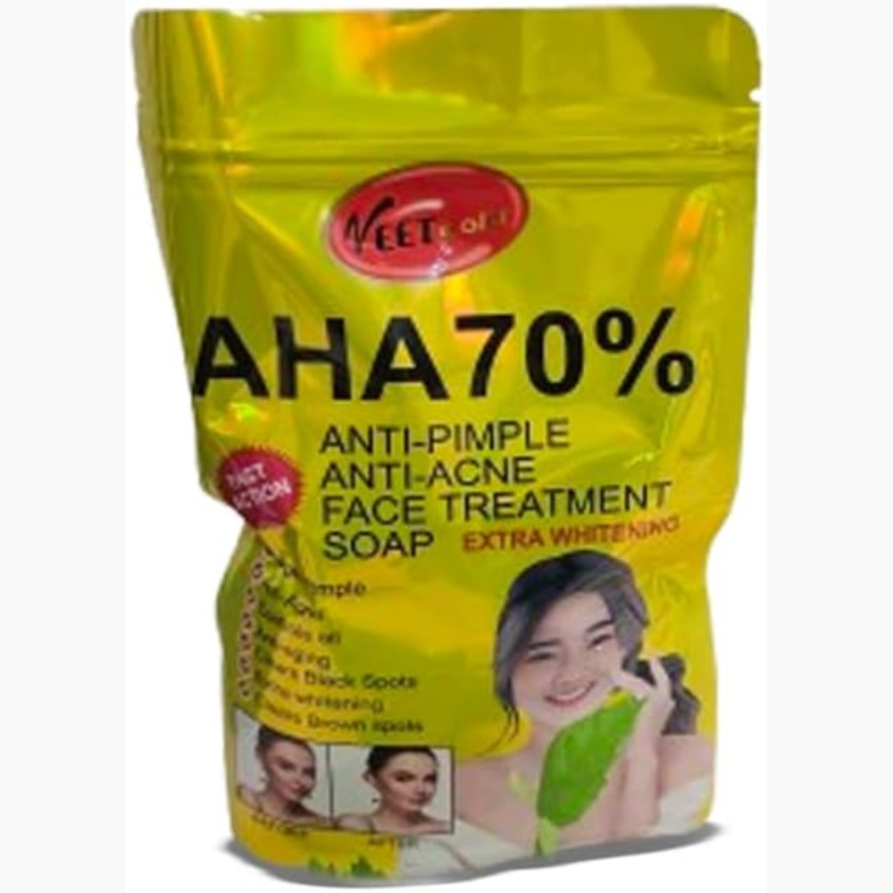 2X Anti-Pimple, Anti-Acne Soap, Deep Cleansing and Exfoliating, Reduces Pimples and Blemishes, Brightens Skin