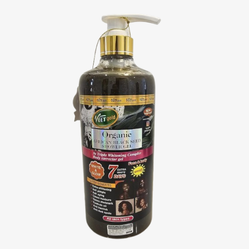 Veetgold Organic African Black seed Shower Gel
