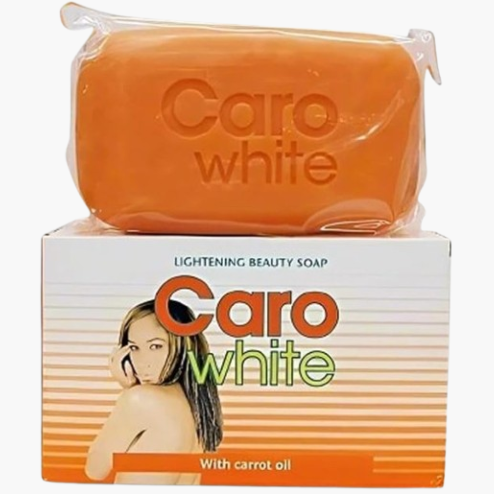 2X Caro White Lightening Soap with Carrot Oil - Skin Brightening and Nourishing Care