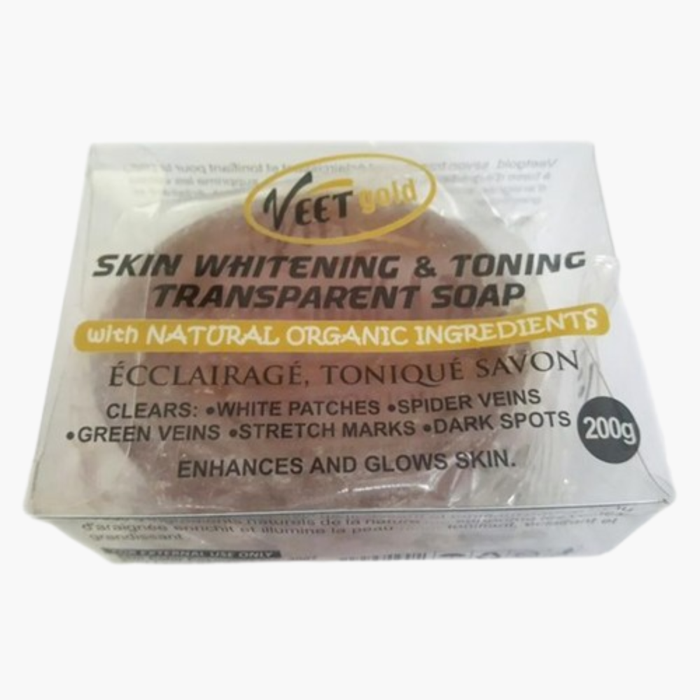 Skin Whitening Transparent Toning & Moisturising Soap 200g