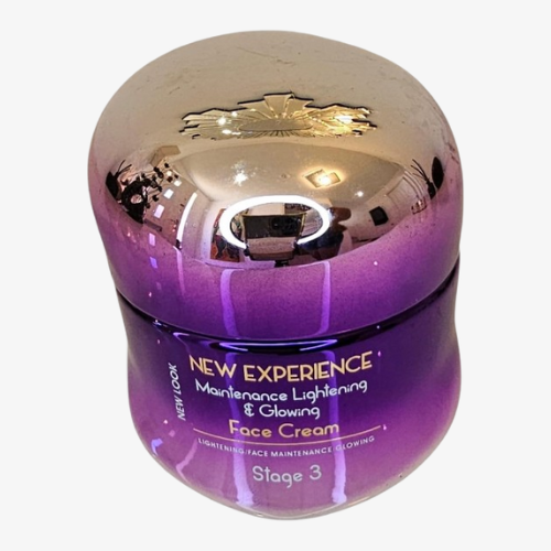 New Experience Maintenance Lightening & Glowing Face Cream Stage 3 Removes dark spot