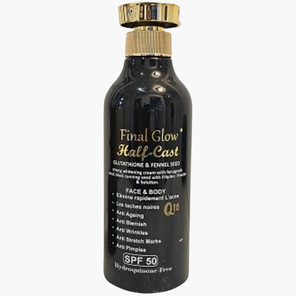 Final Glow Halfcast Glutathione Black Lotion