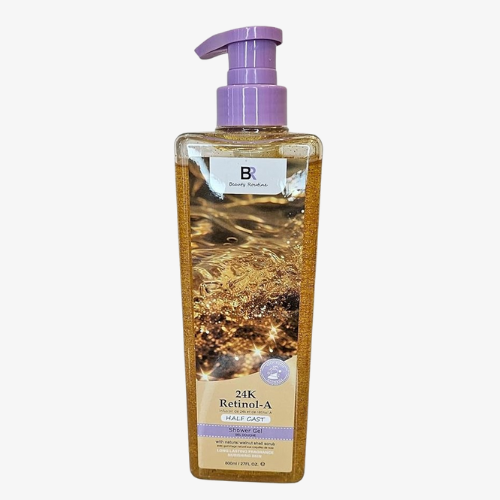 BR Beauty Routine 24k Retinol Halfcast Shower Gel Bath 1pcs