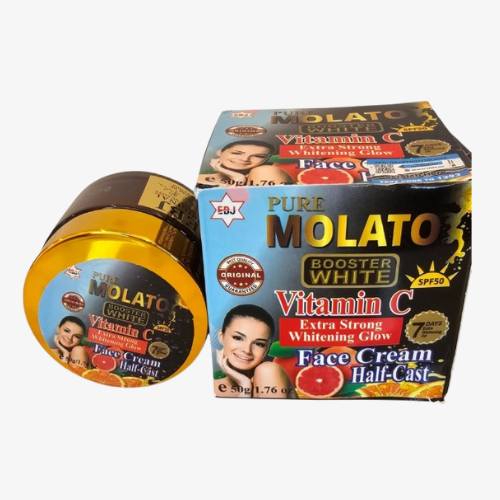 Pure Molat Vitamin C Face Cream – Hydrating & Radiance-Boosting Formula with Lemon
