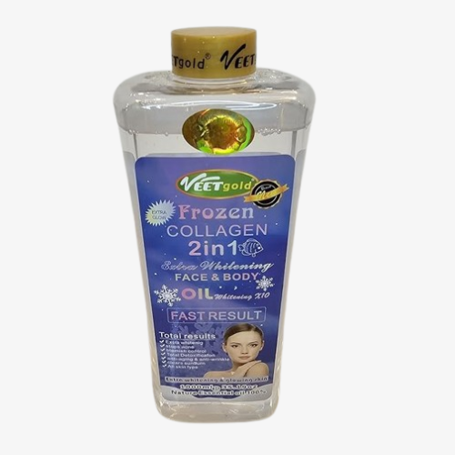 Veetgold Collagen 2 in 1 Oil Extra Whitening Face & Body