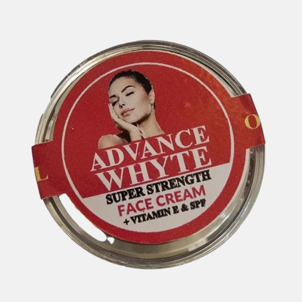 Advance Whyte Face Cream – Hydrating Daily Moisturizer with Vitamin E & SPF for Smooth, Nourished, and Protected Skin