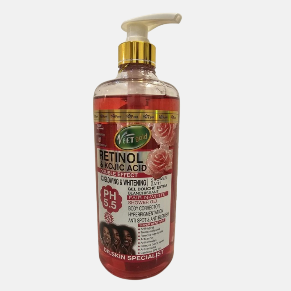 Retinol & Kojic Acid Shower Gel
