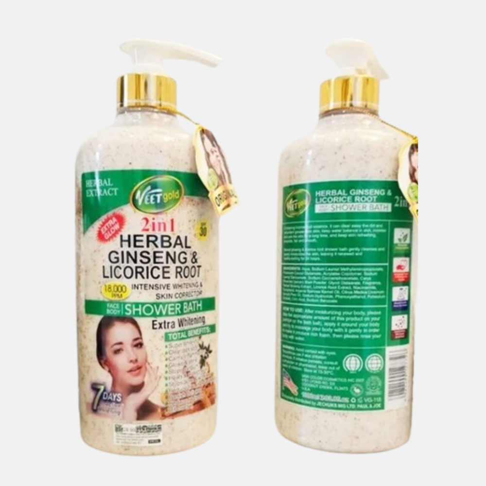Veetgold Ginseng & Licorice Root Shower Gel
