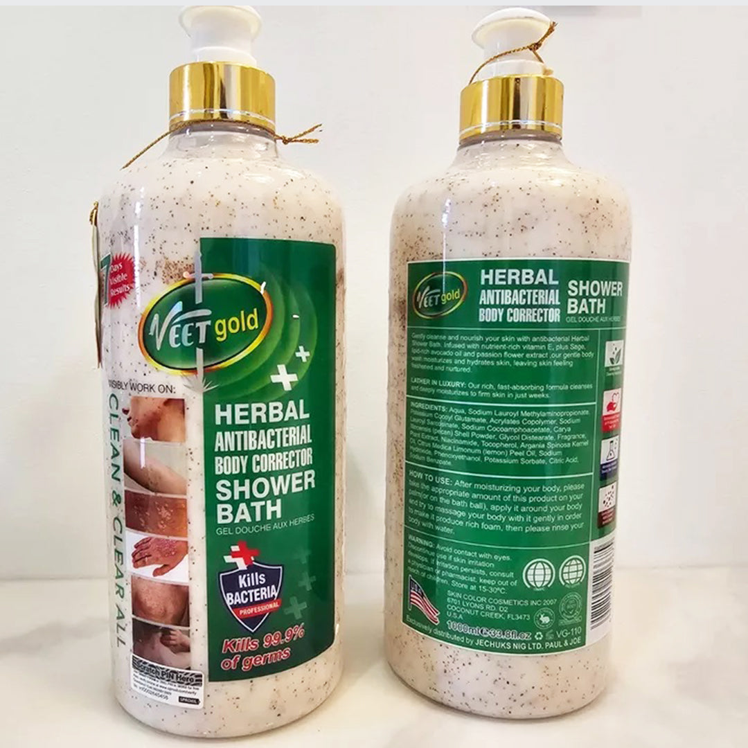 Veetgold Herbal Anti-Bacterial Body Corrector Shower Gel