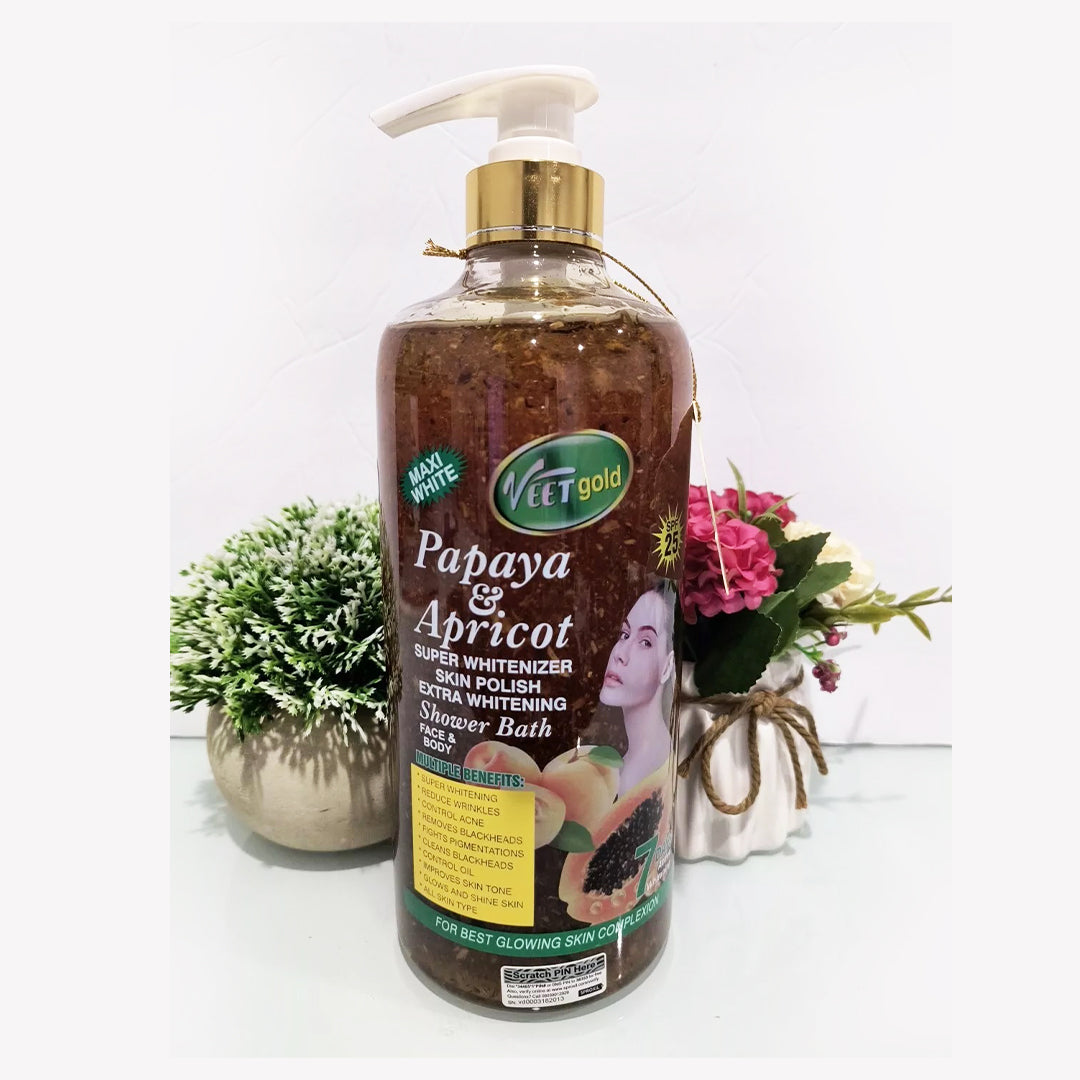 Veetgold Papaya & Apricot Shower Gel