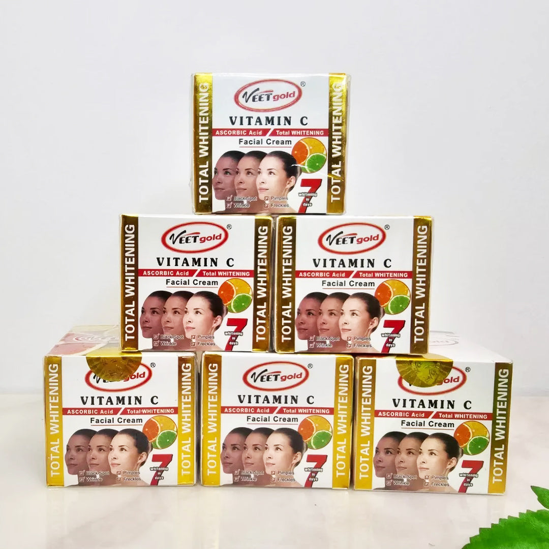 VeetGold Face Spots Cream CARROT, MIX FRUITS & VITAMIN C - VITAMIN C